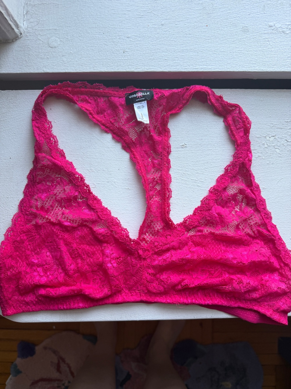 Cosabella Never Say Never Lace Racerback Bralette